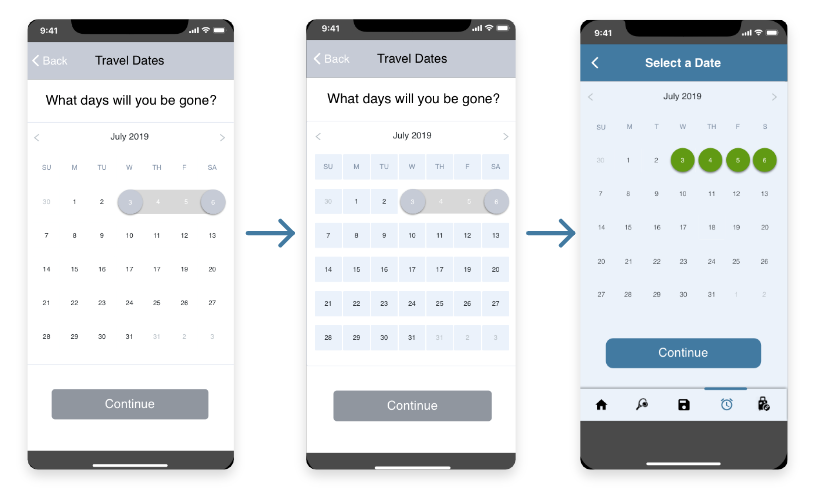 Improving the UI
